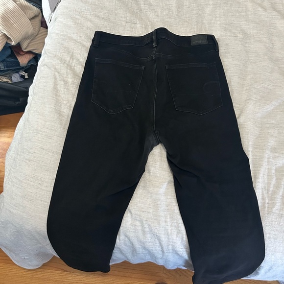 American Eagle Black Next Level Stretch Jeggings Size 16 - Picture 2 of 5
